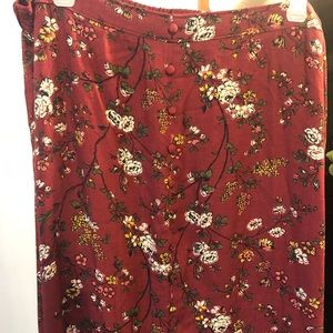 Floral Maxi Skirt